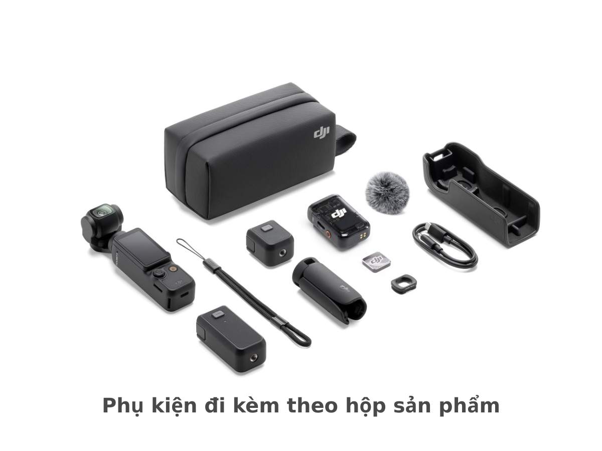 huong dan su dung dji osmo pocket 3 bo san pham