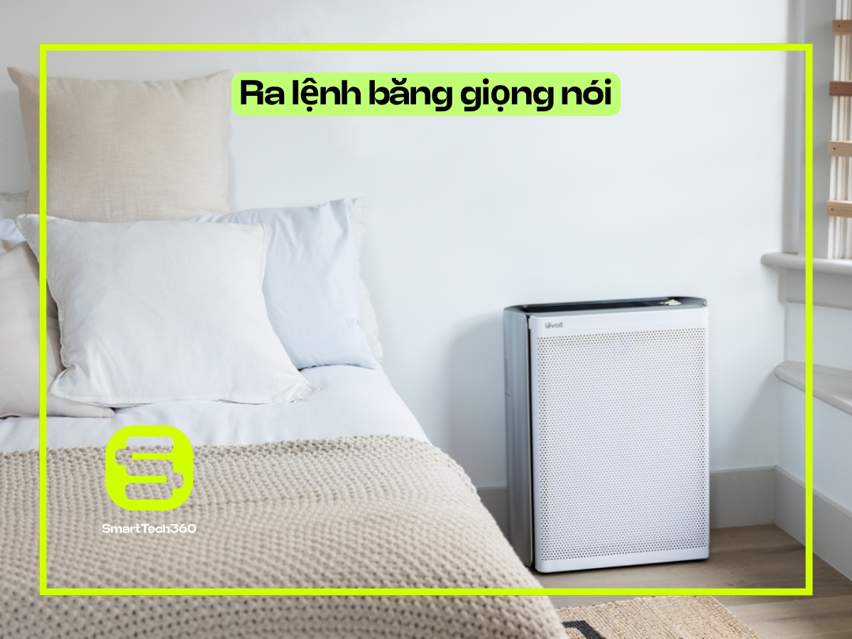 levoit everest air ra lenh bang giong noi