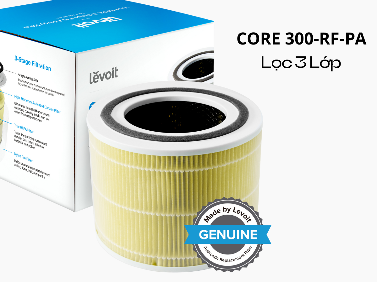 Lõi lọc thú cưng Levoit Core 300-RF-PA màu vàng