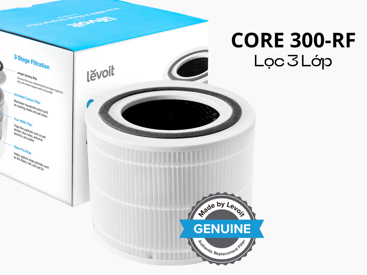 Lõi lọc Levoit Core 300-RF Tiêu chuẩn màu trắng
