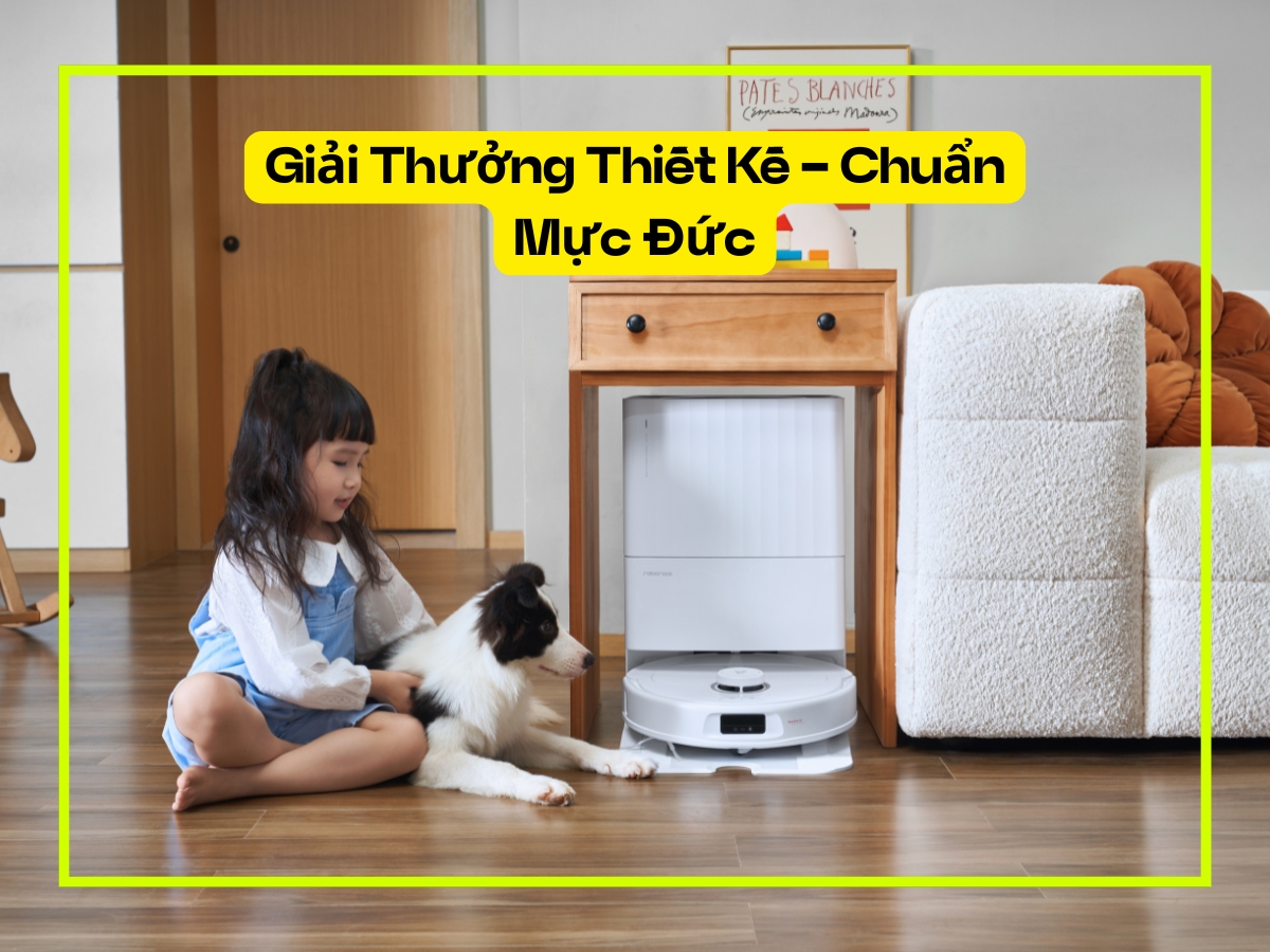 Giải thưởng thiết kế danh giá của Roborock