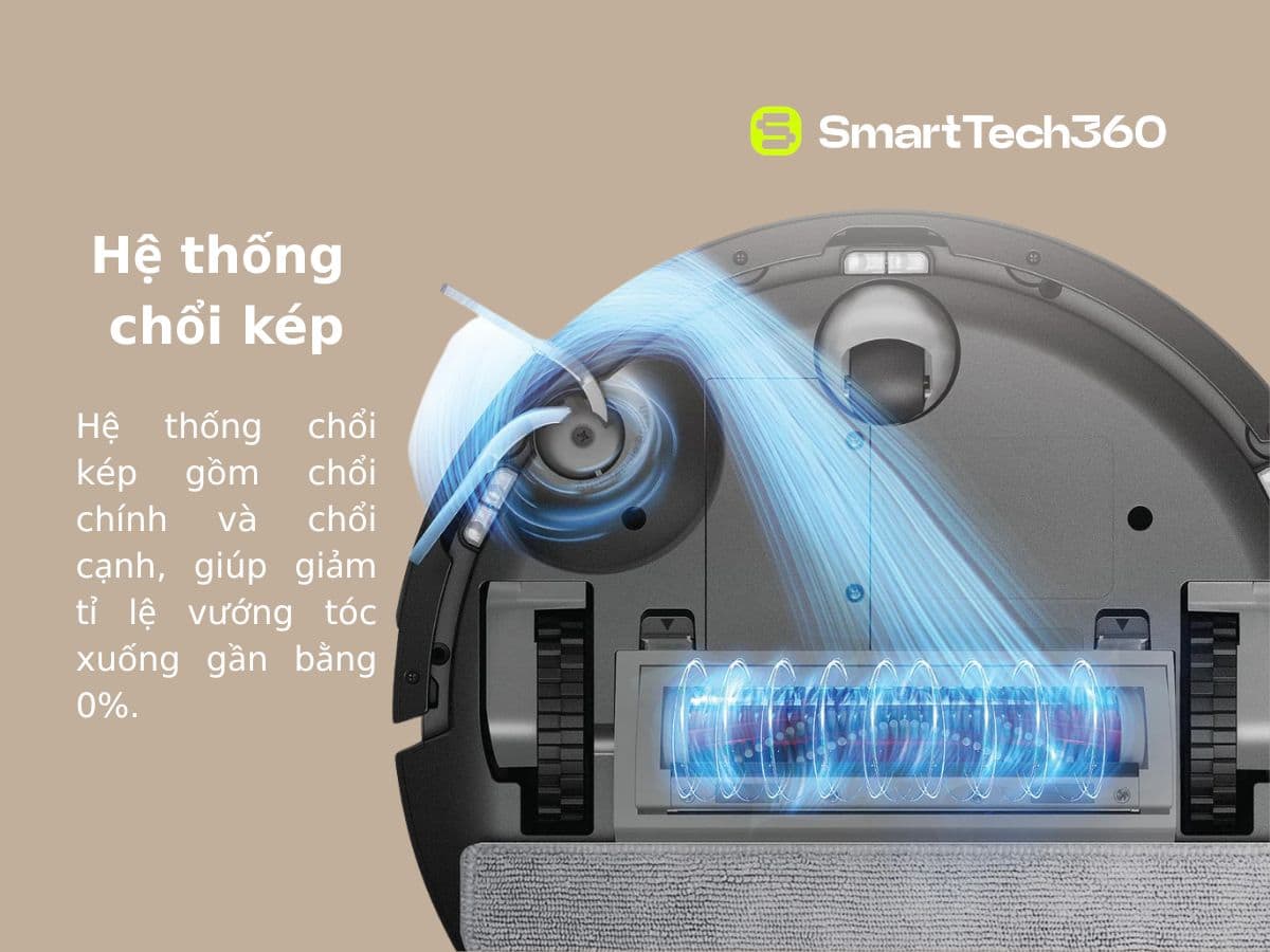 roborock q7 tf he thong choi kep