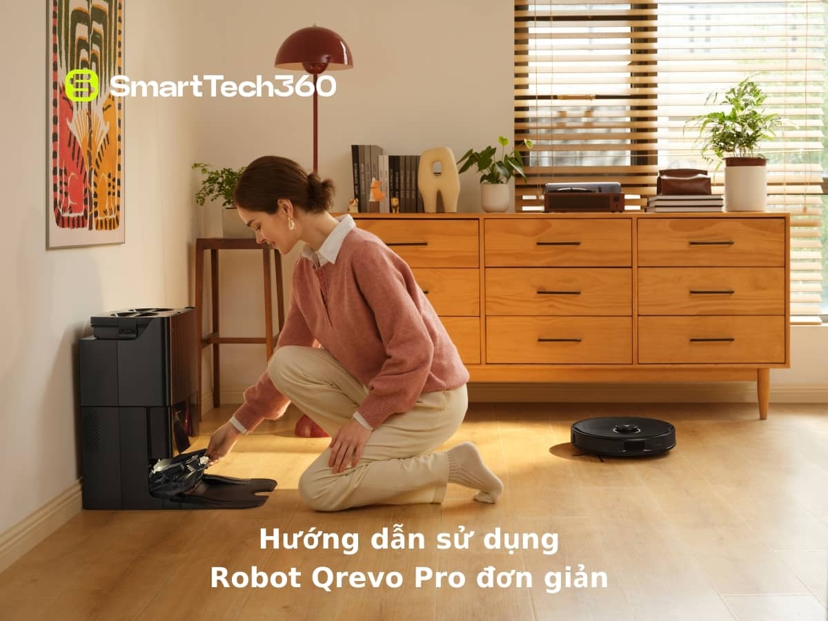 roborock qrevo pro huong dan su dung