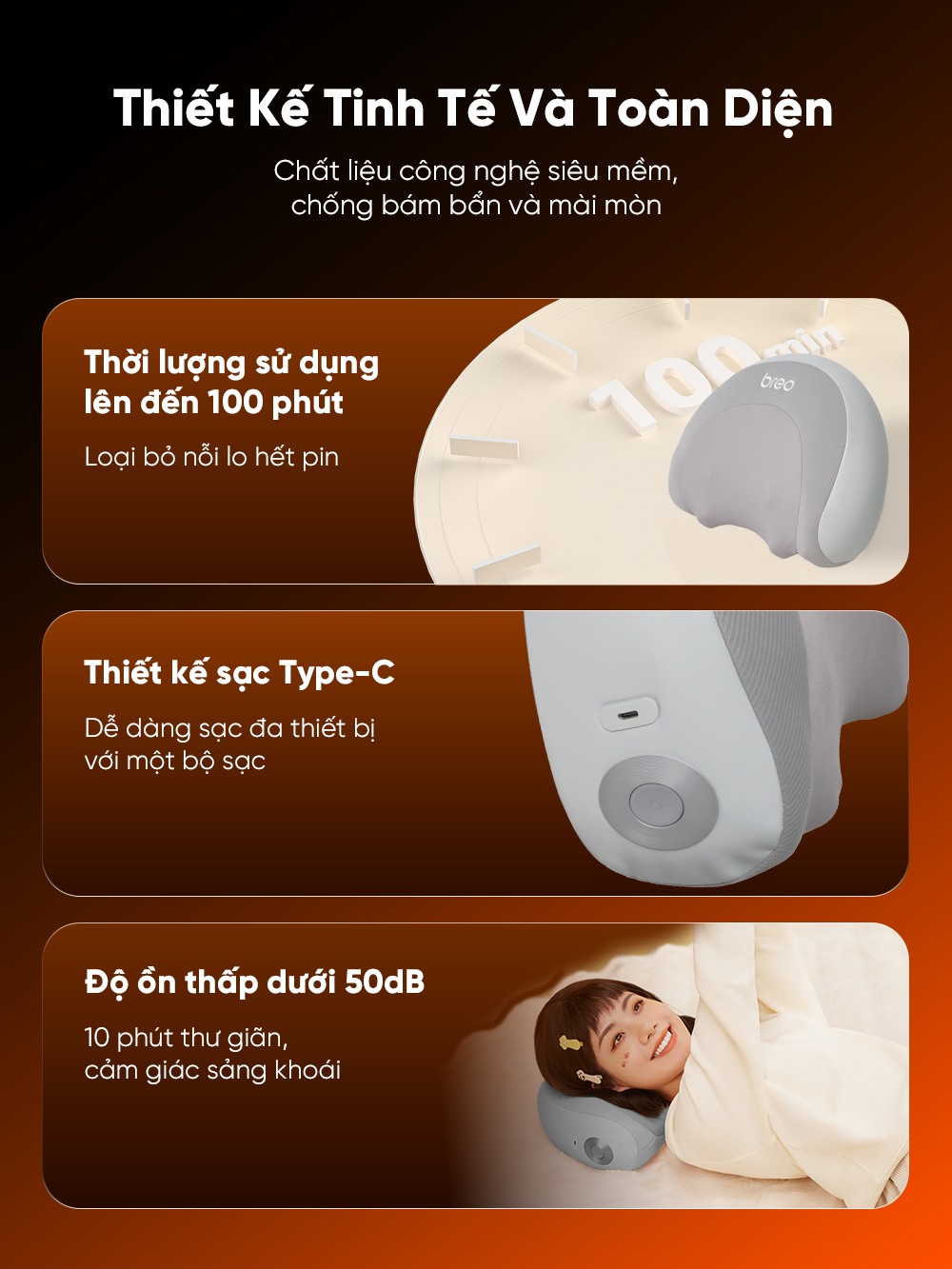 Máy Massage Cổ và Lưng Breo P2