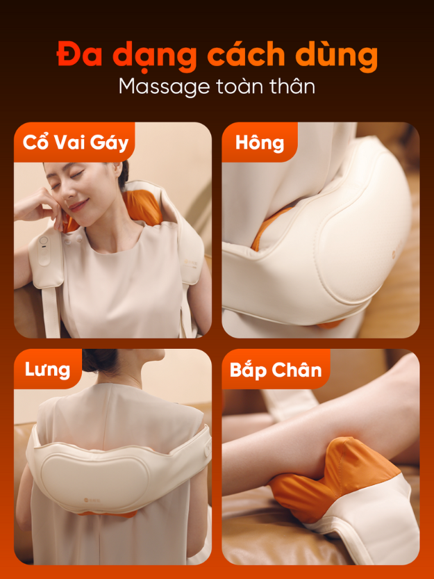 Máy Massage Cổ Vai Gáy Breo N6 Mini