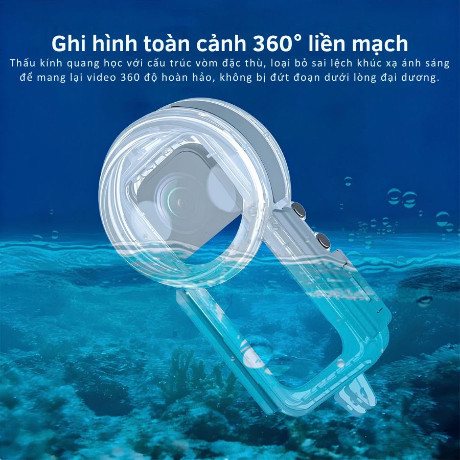 Case chống nước Insta360 X5 Seafrogs