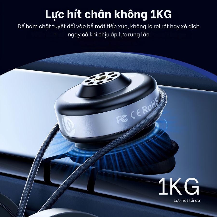Đế Hít Chân Không Điện Tử Ulanzi SK-23
