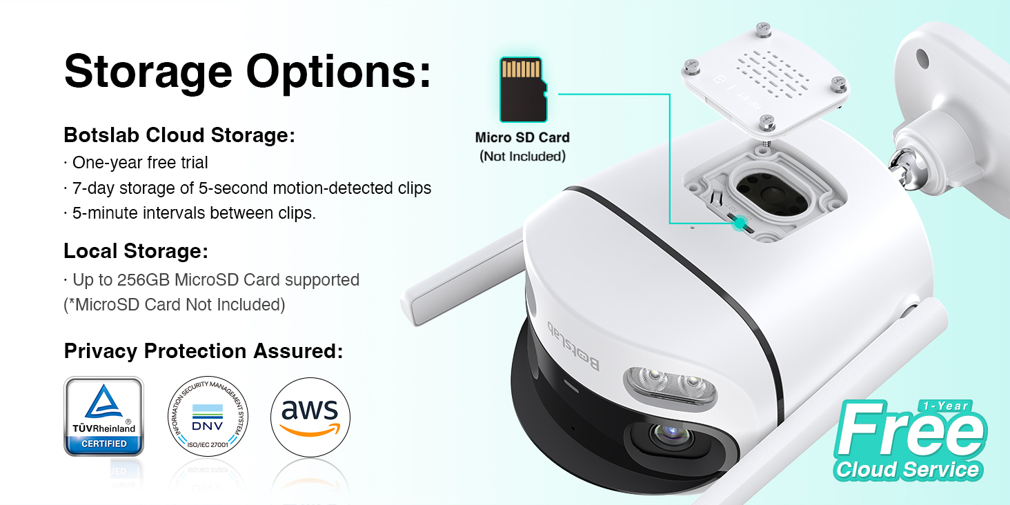 Camera Ngoài Trời Botslab W302