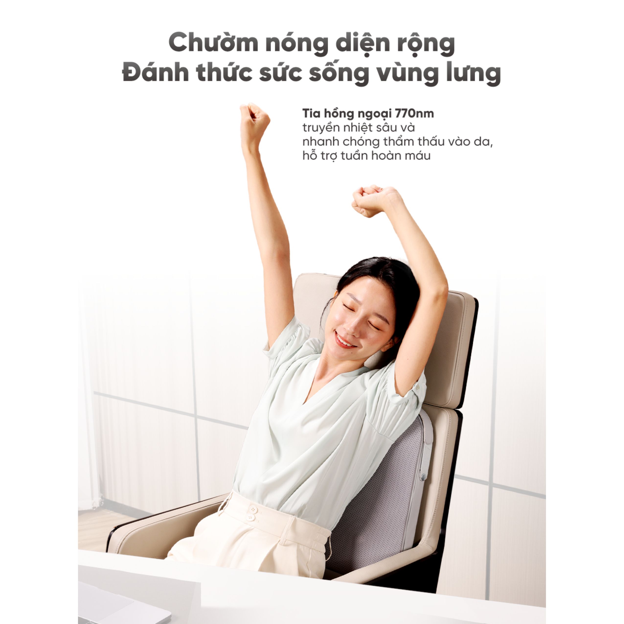 Máy Massage Lưng Breo Back 5