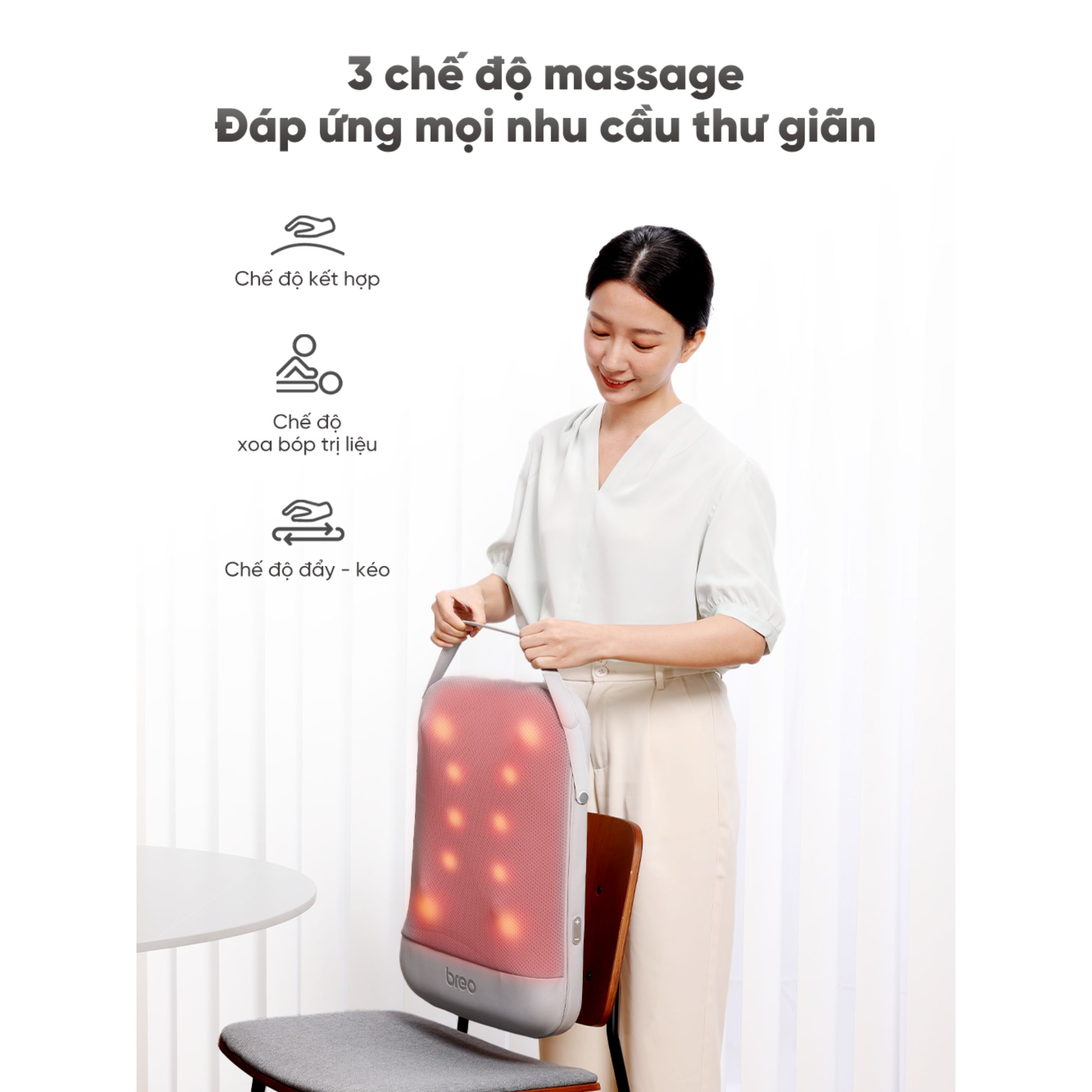 Máy Massage Lưng Breo Back 5