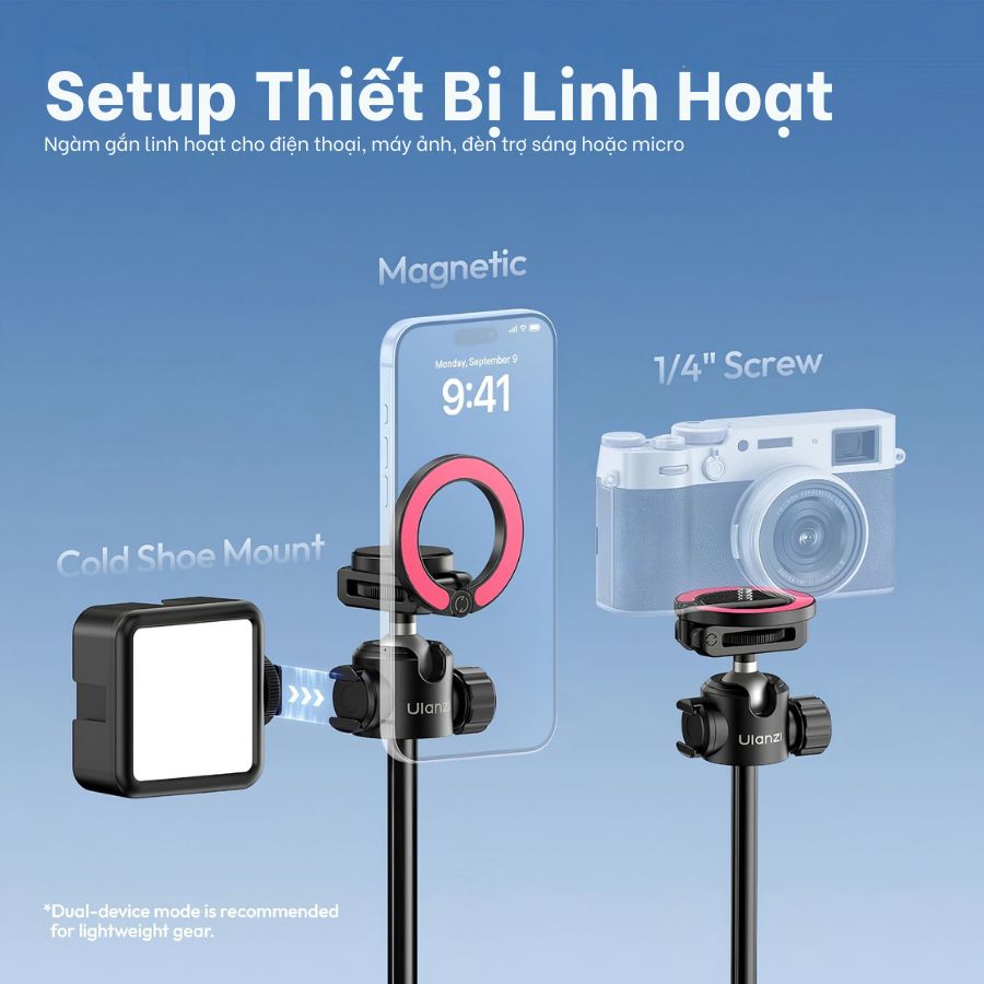 Gậy Tripod 4 Chân Ulanzi MT-44 M