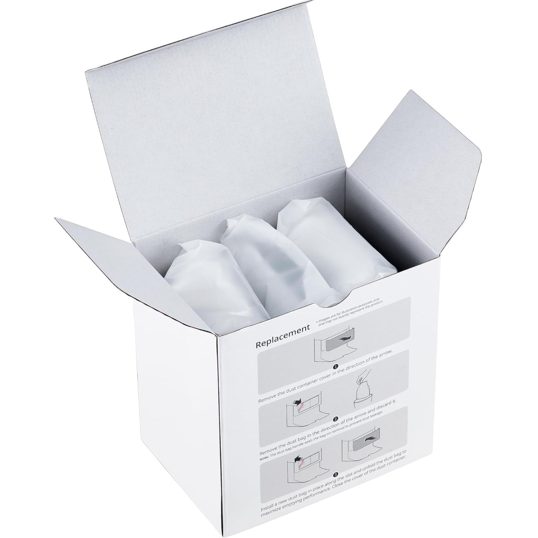 Túi Rác HEPA Thay Thế Robot Hút Bụi Roborock