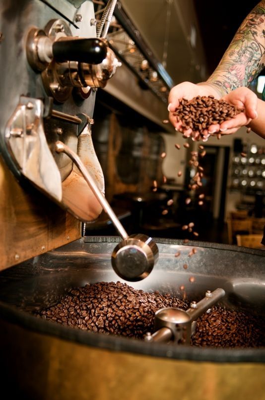 Rang cà phê là cả một nghệ thuật