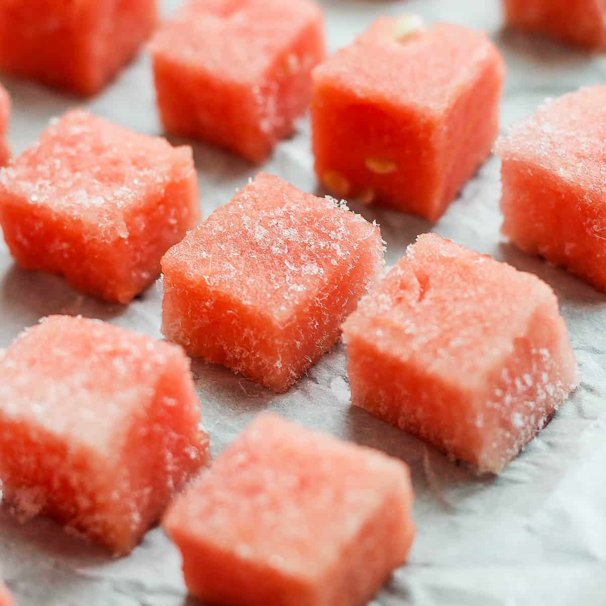 🍉 PREMIUM IQF SEEDLESS WATERMELON – FRESH, SWEET & READY TO USE!