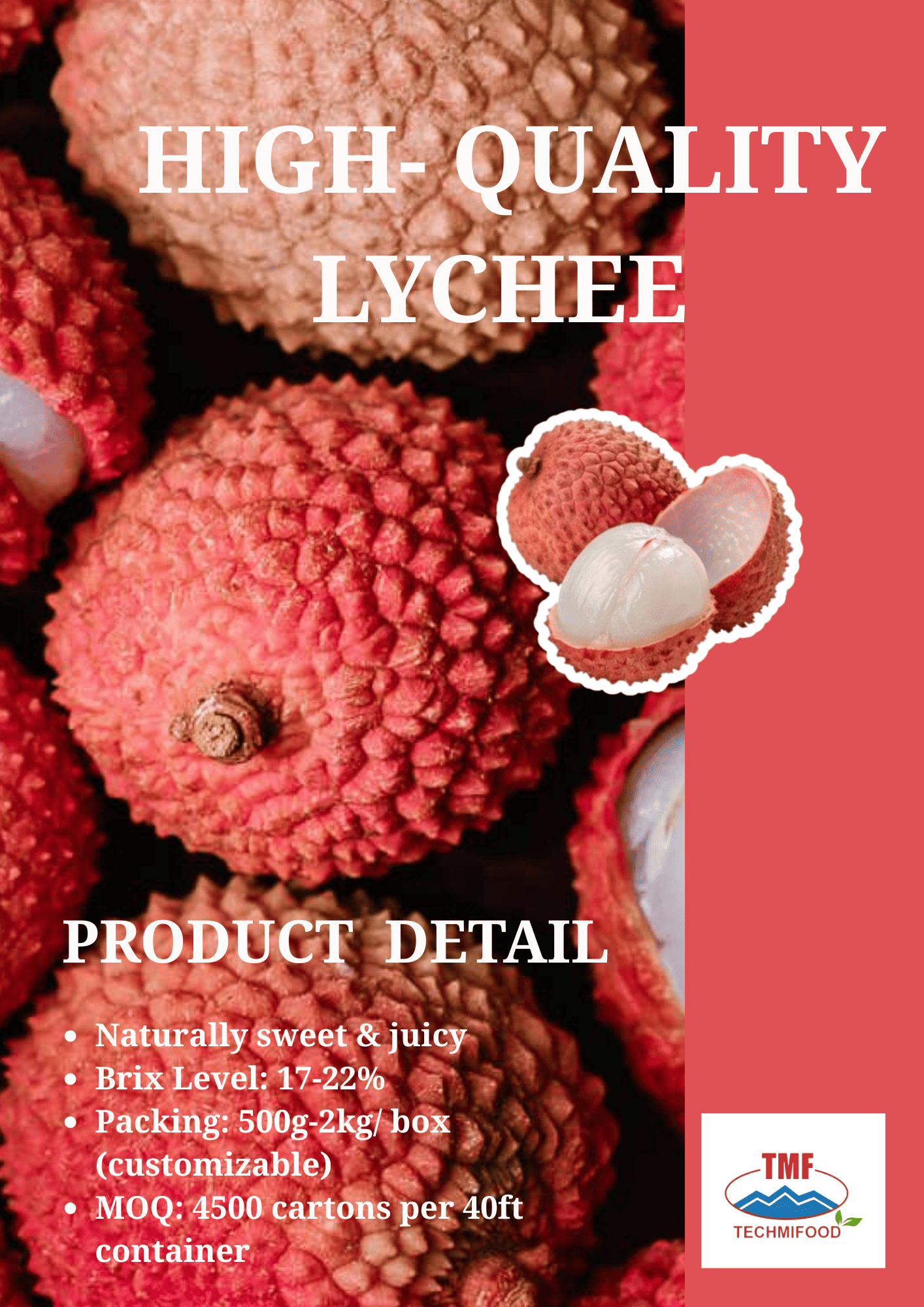 HIGH-QUALITY LYCHEE FROM VIET NAM
