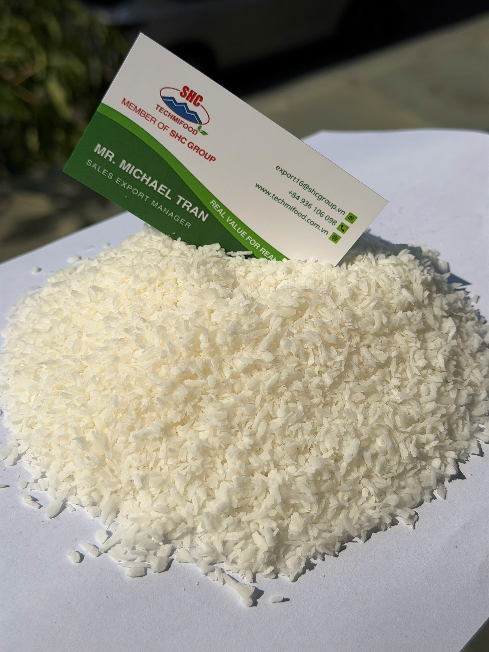 Premium High Fat Desiccated Coconut – Techmifood Vietnam
