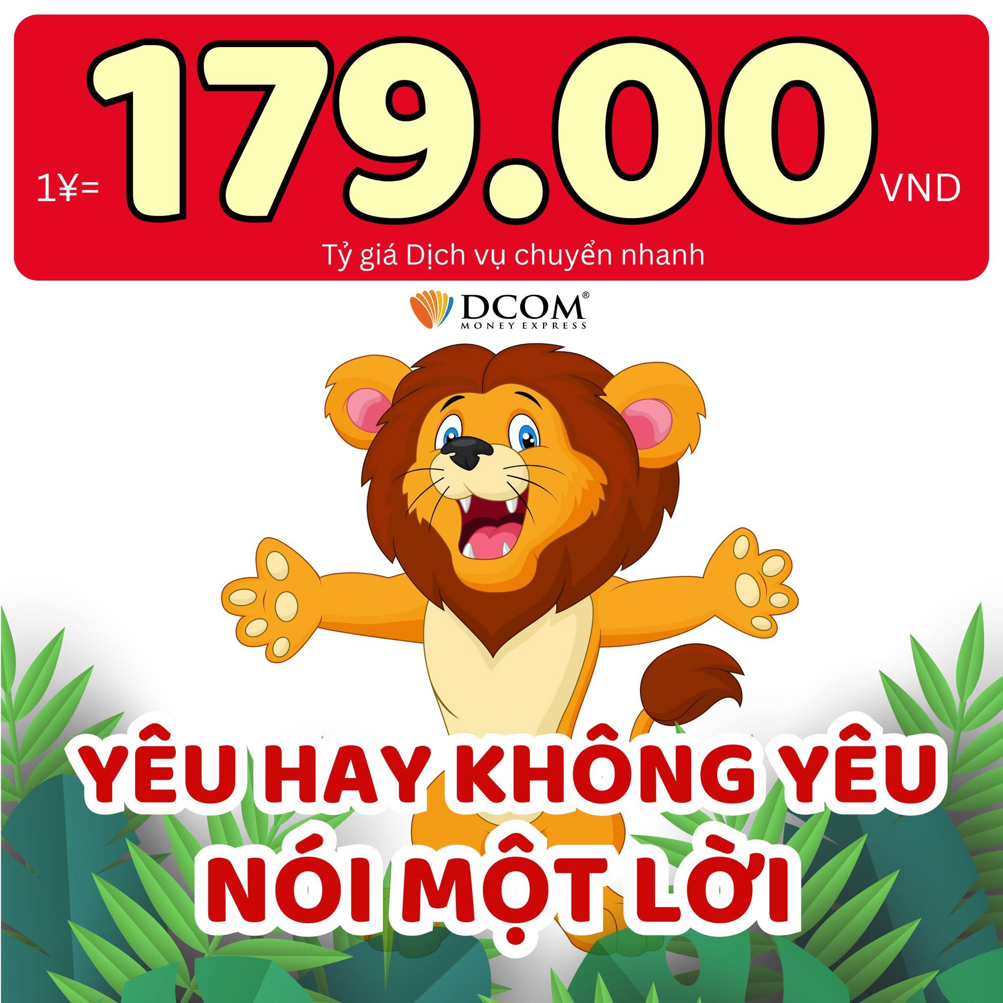 CẬP NHẬT TỈ GIÁ YÊN HÔM NAY (1JPY = 179.00VND)