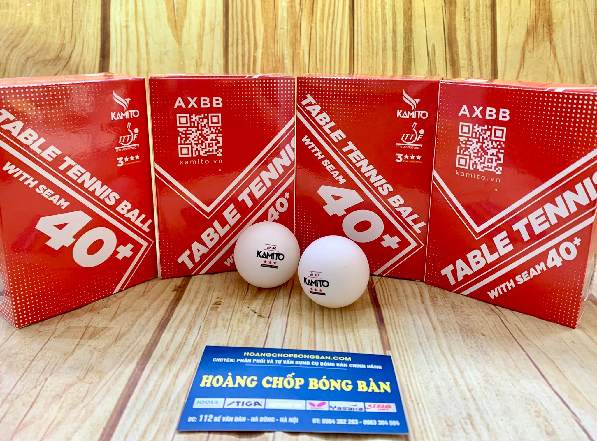 BÓNG BÀN KAMITO 3 SAO (6 QUẢ/HỘP)