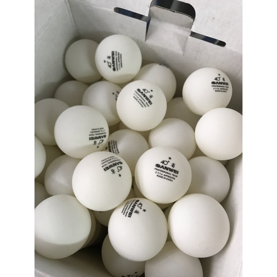 Bóng tập Sanwei 40+ ABS hộp 100 quả