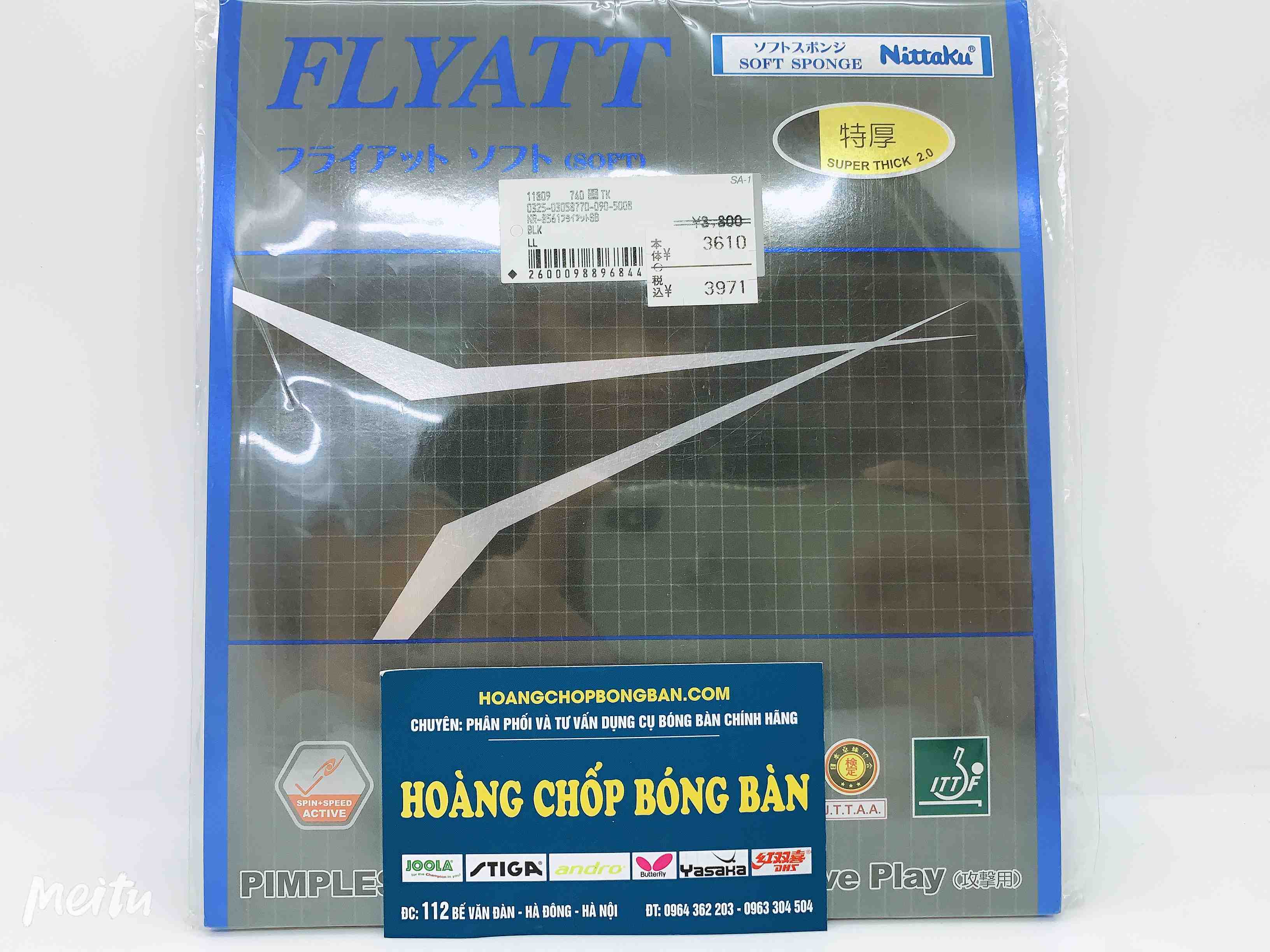 Nittaku Flyatt Soft nội địa Nhật