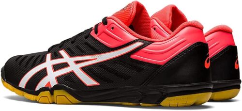 Asics Attack Excounter 2 Black White Red Gum Men