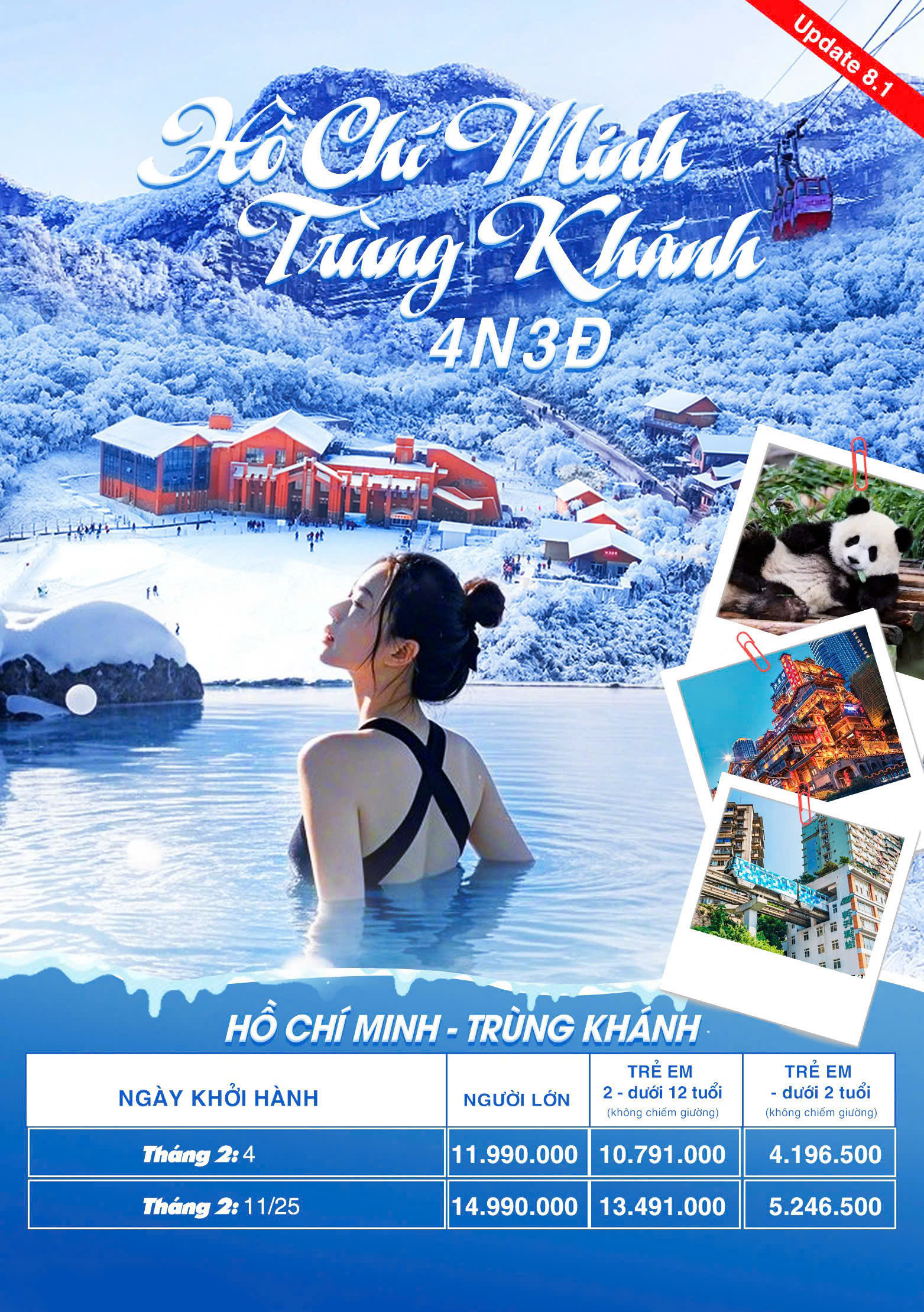 HỒ CHÍ MINH - TRÙNG KHÁNH ƯU ĐÃI THÁNG 2