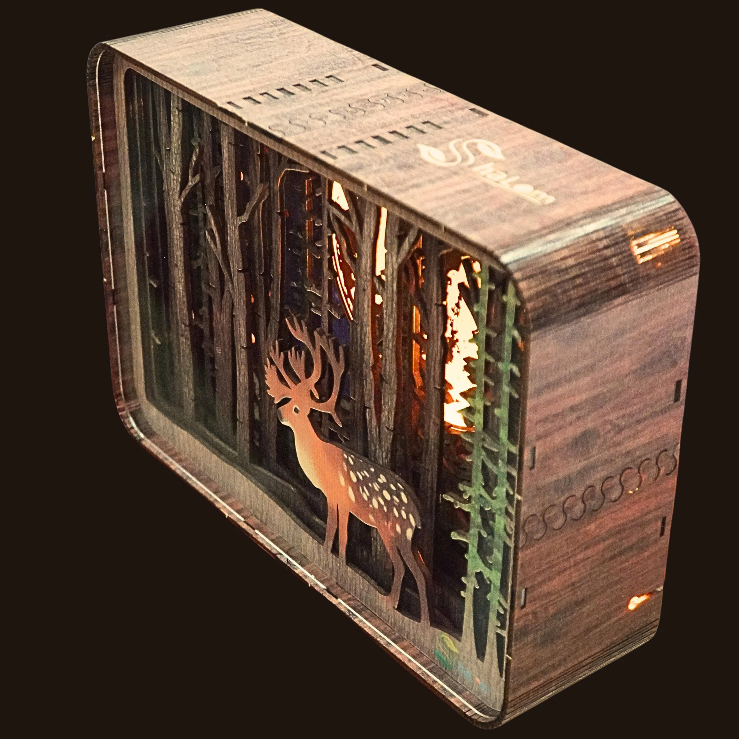 Mô hình Halom booknook Moonlit  Forest Rừng Trăng