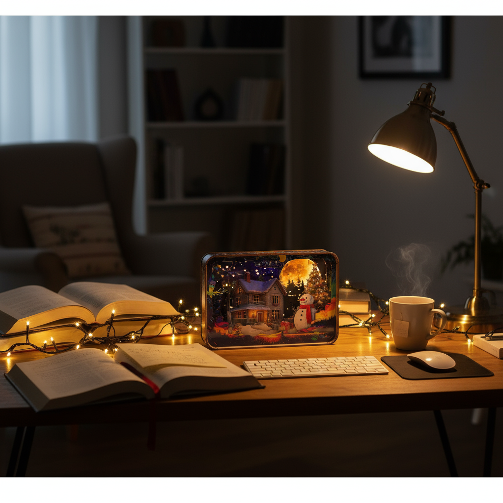 Halom đèn ngủ Noelight – Ánh Sáng Giáng Sinh Halom