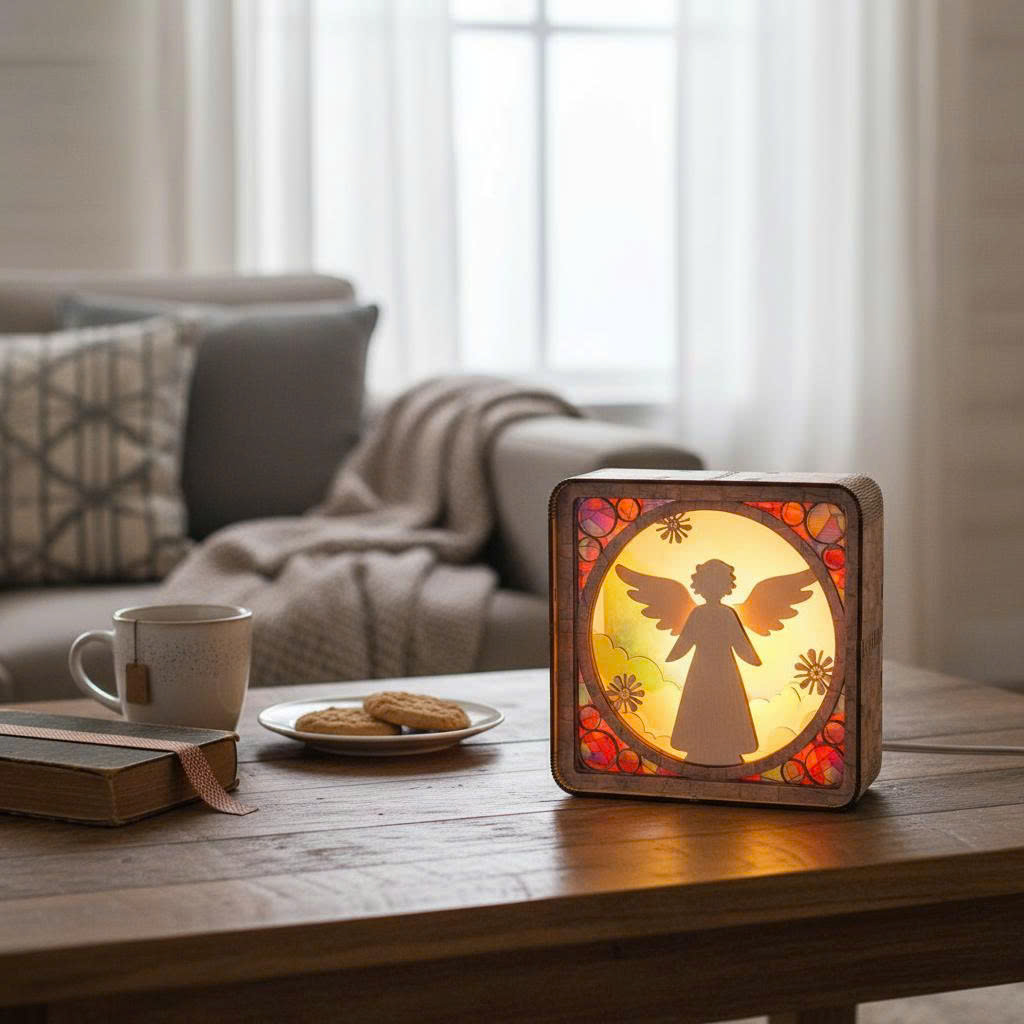 Halom đèn ngủ Shining Angel – Thiên thần ánh sáng