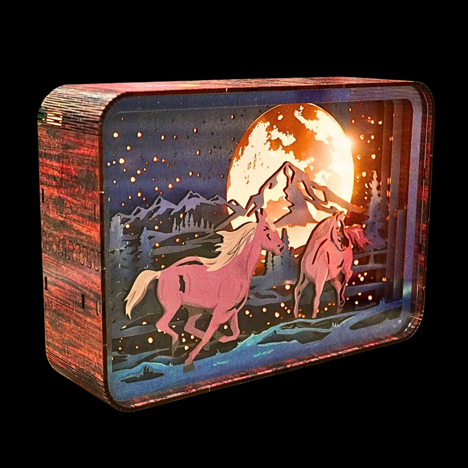 Halom booknook Horse Moon Nguyệt Mã