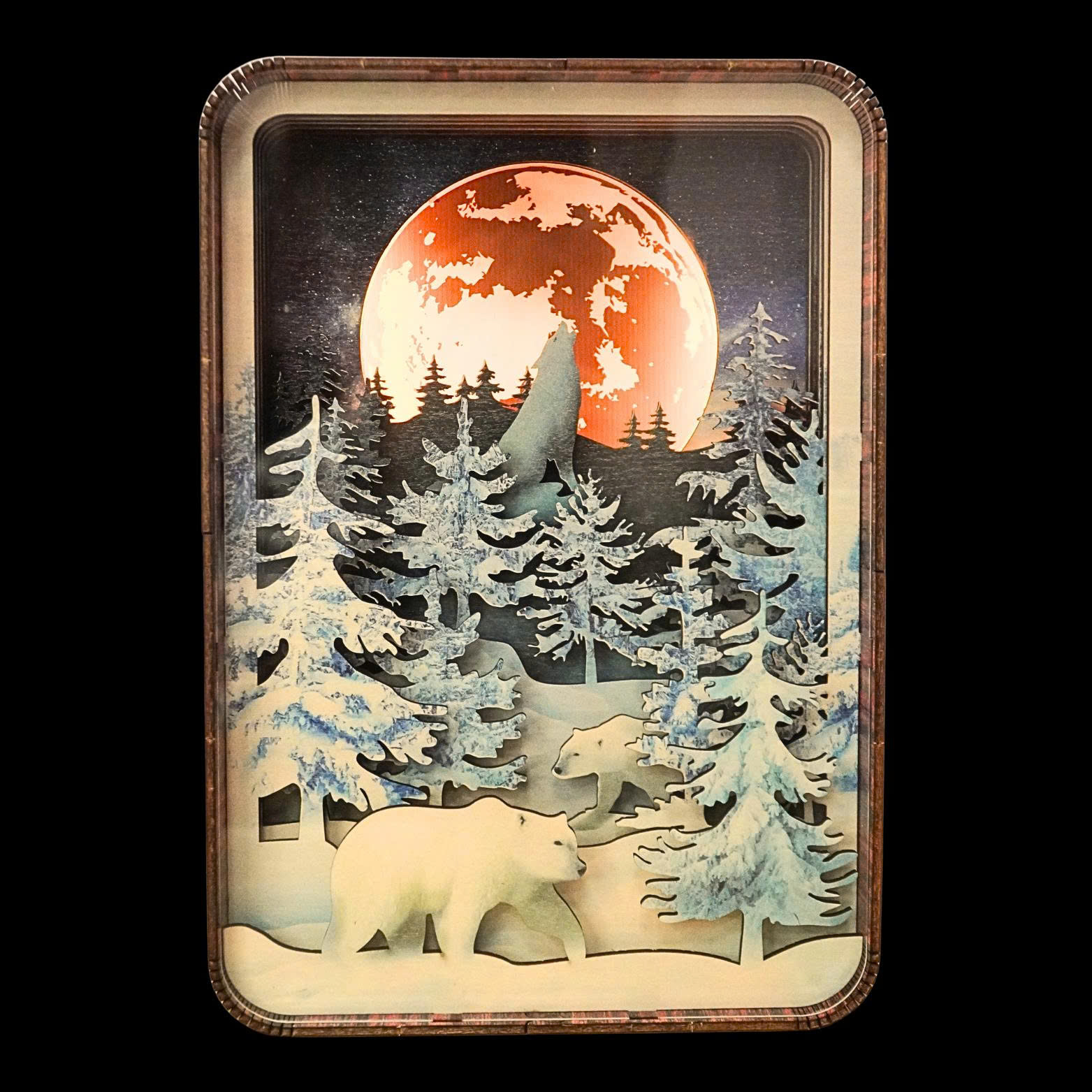 Halom booknook Snow Moon Trăng Tuyết