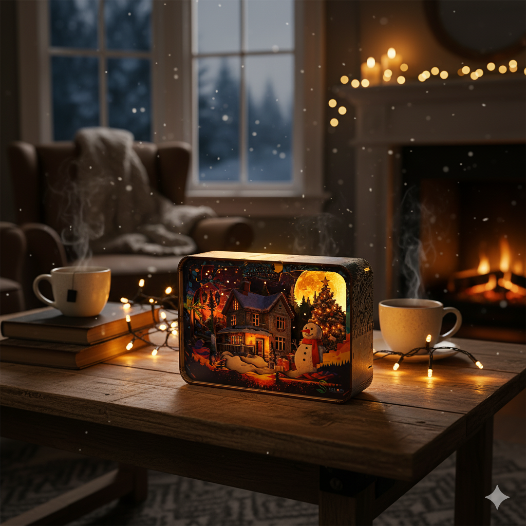 Halom đèn ngủ Noelight – Ánh Sáng Giáng Sinh Halom