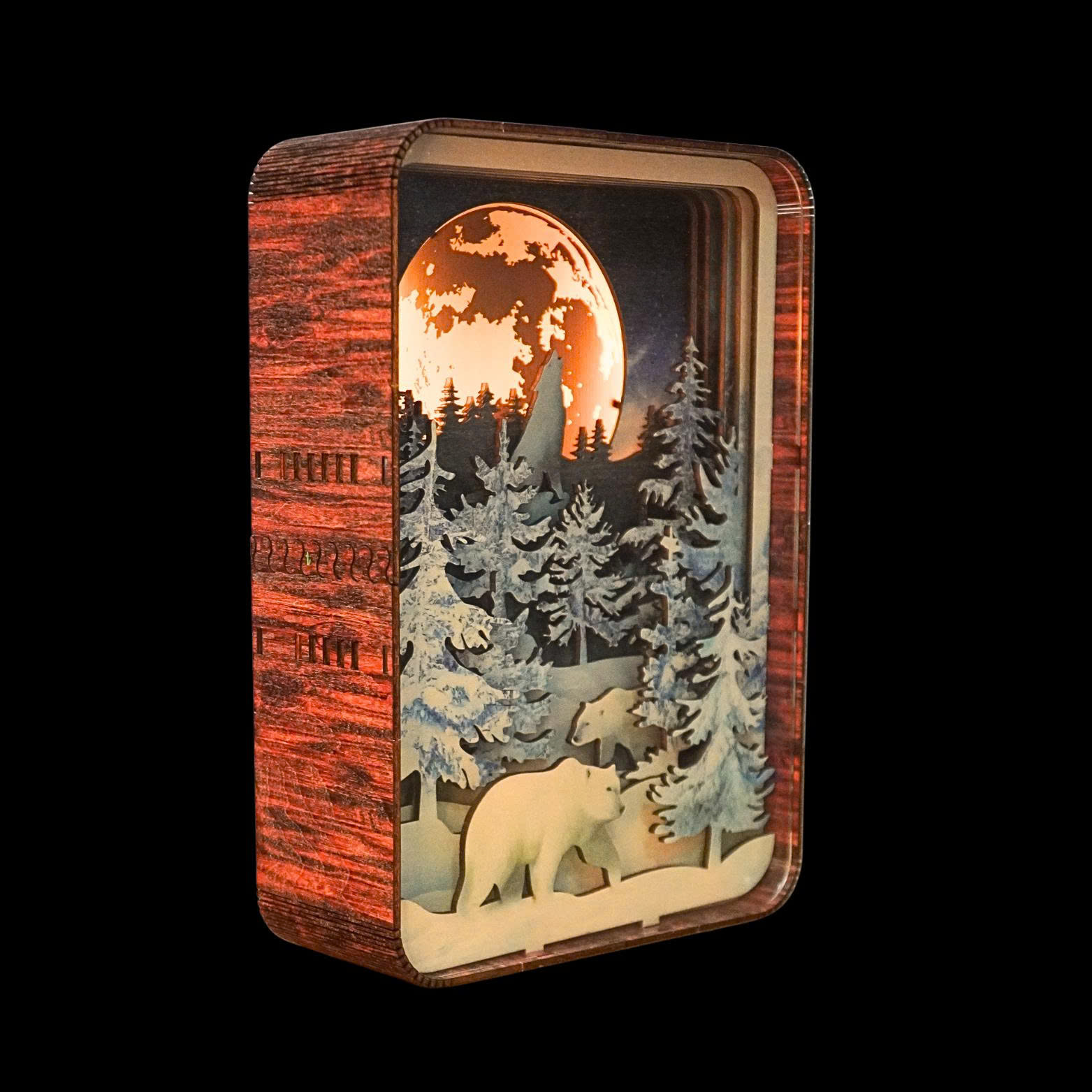 Halom booknook Snow Moon Trăng Tuyết