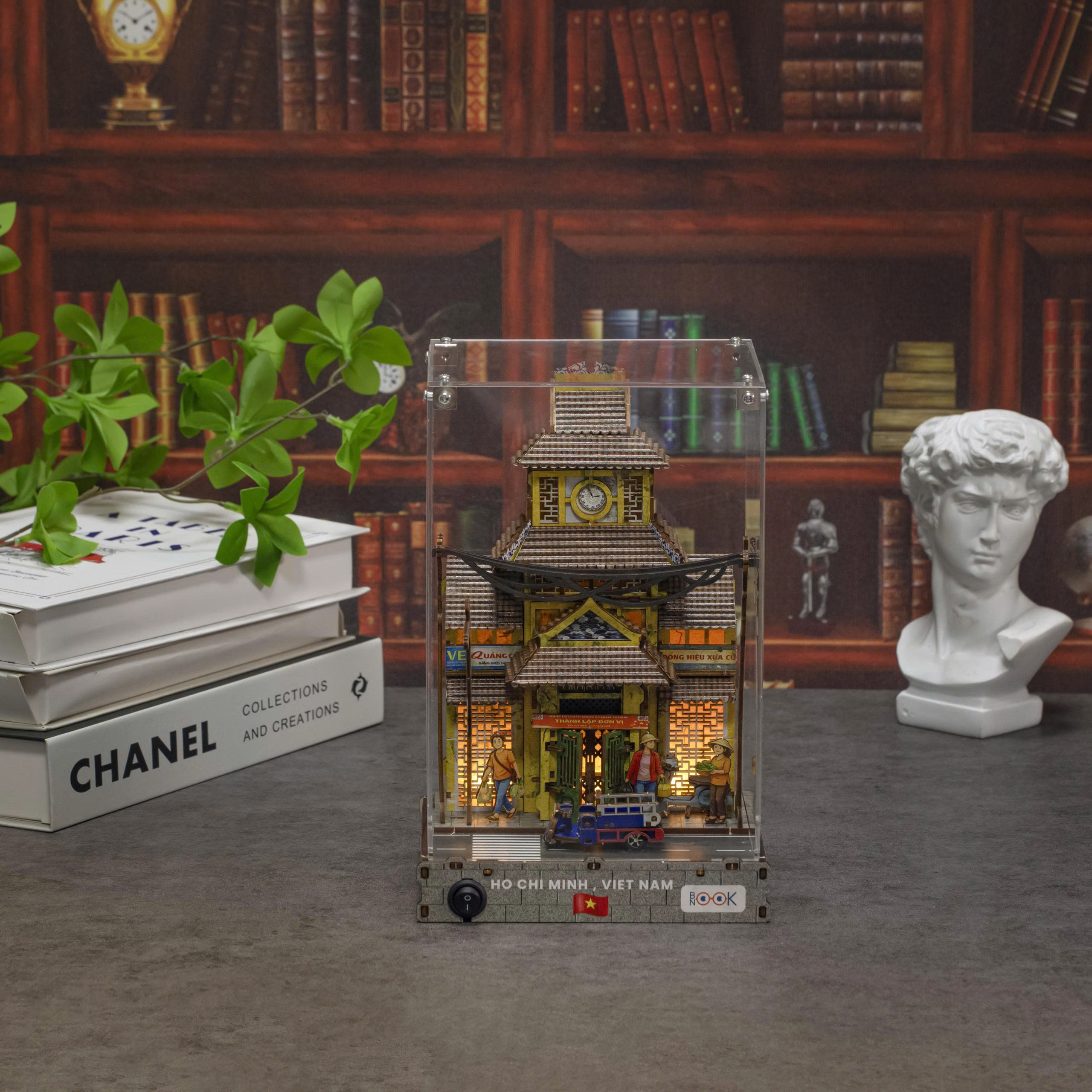 Combo Book Nook Ký Ức Sài Gòn Halom – Chợ Bến Thành + Chợ Bình Tây