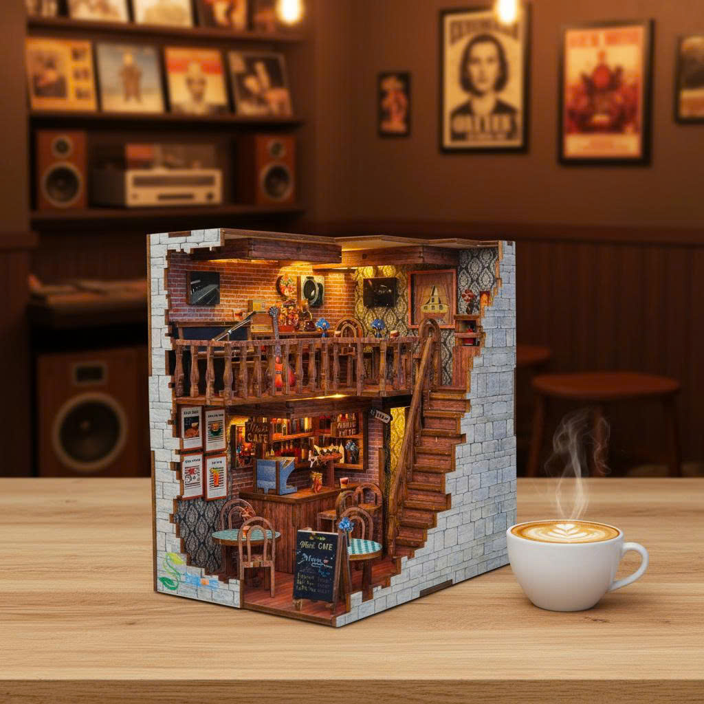 Mô hình Halom Coffee music DIY