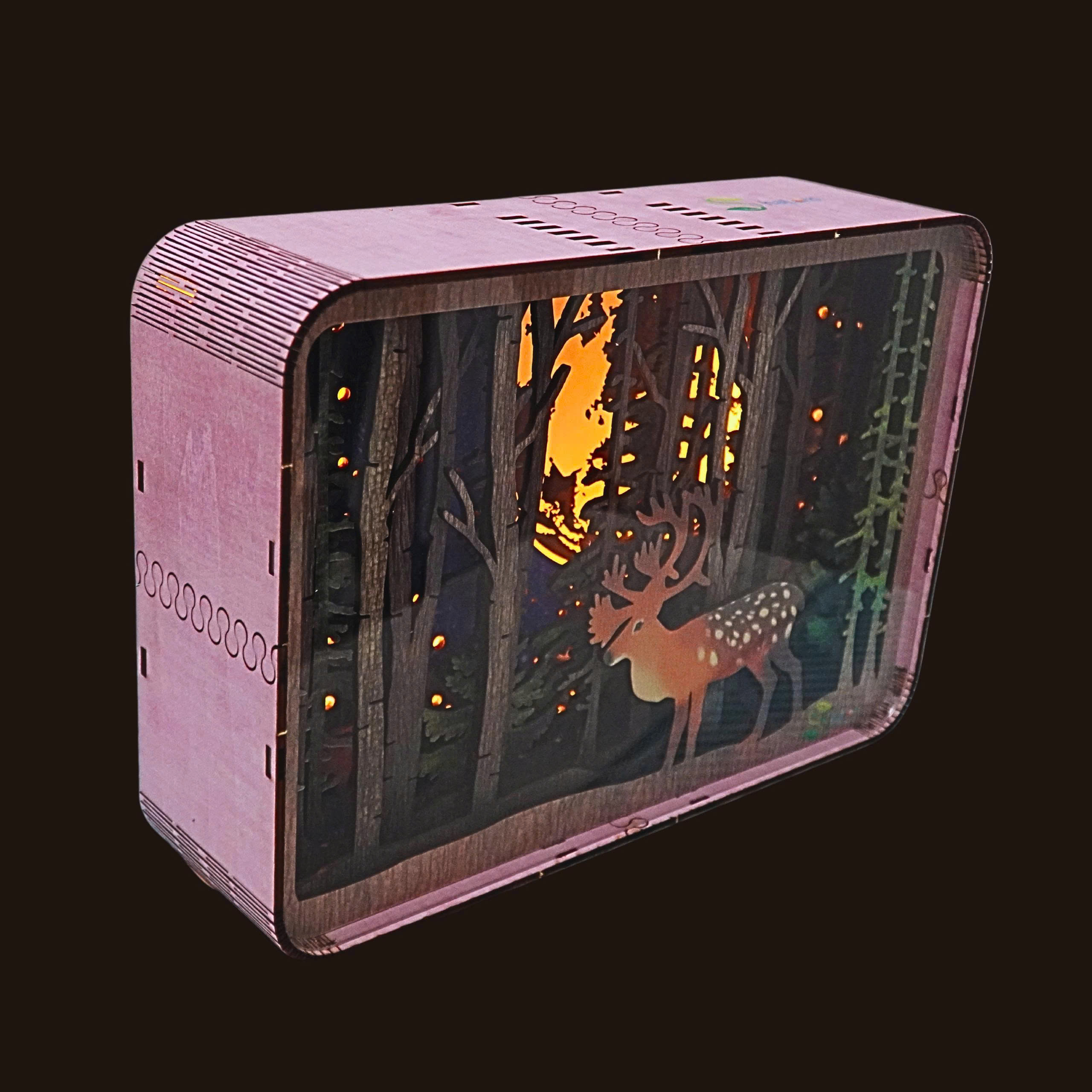 Mô hình Halom booknook Moonlit  Forest Rừng Trăng