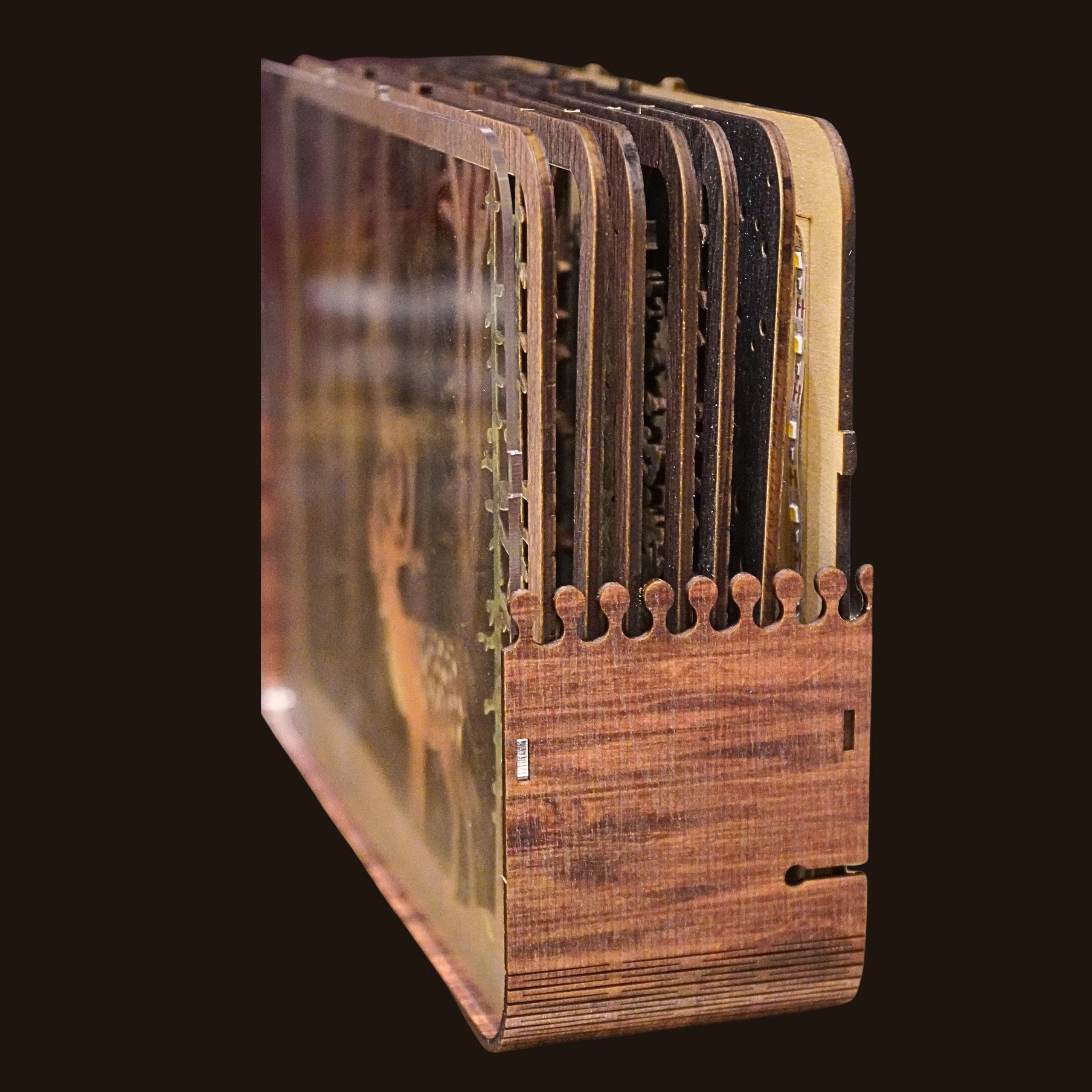 Mô hình Halom booknook Moonlit  Forest Rừng Trăng