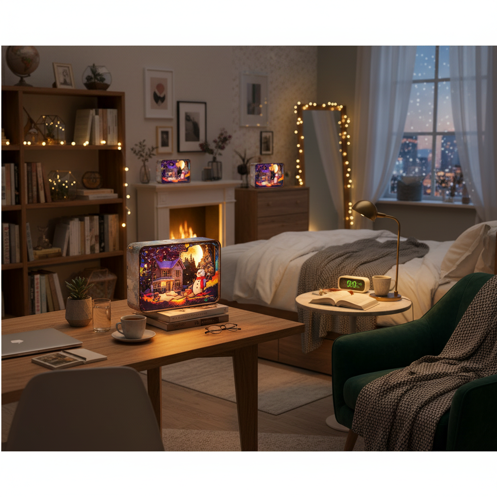 Halom đèn ngủ Noelight – Ánh Sáng Giáng Sinh Halom