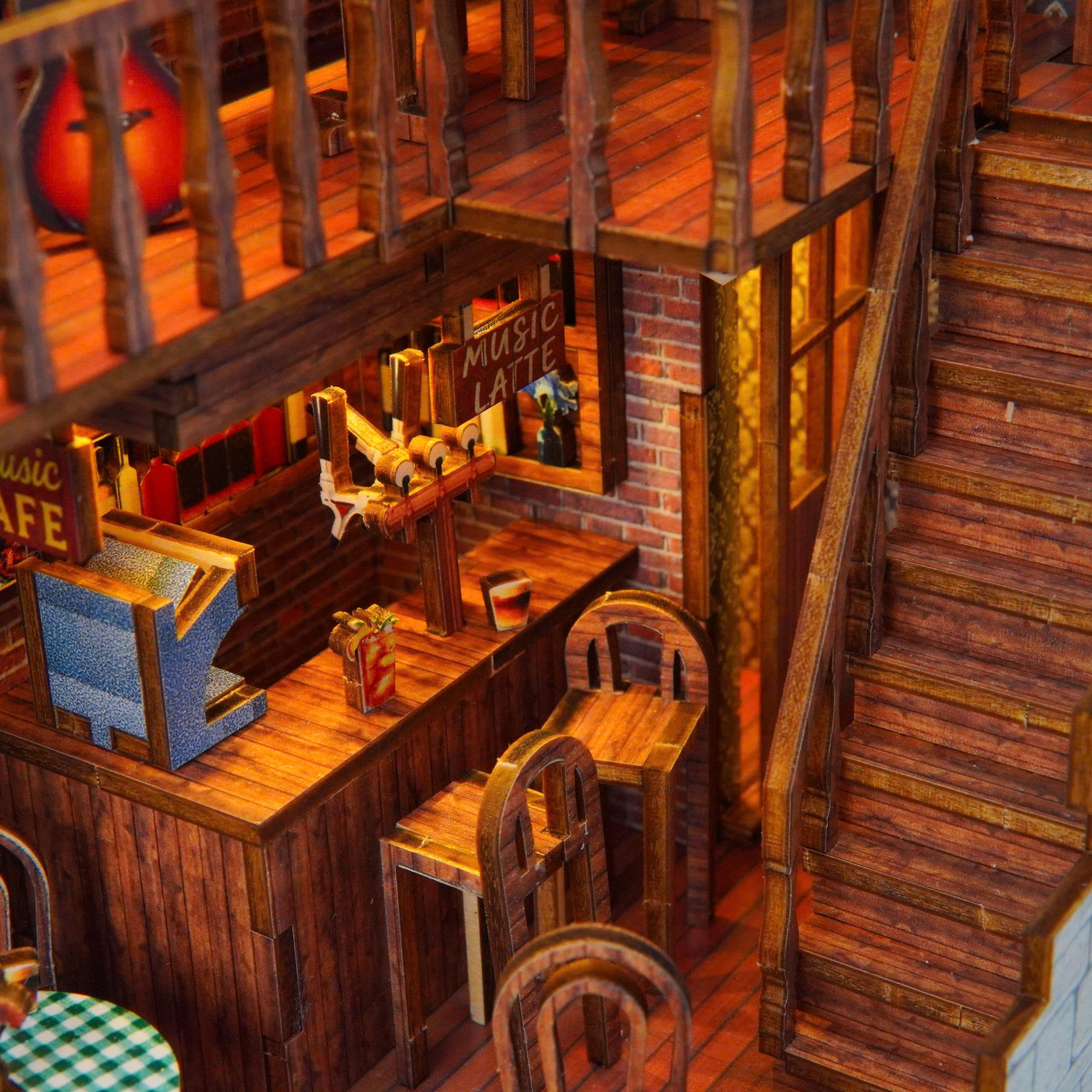 Mô hình Halom Coffee music DIY