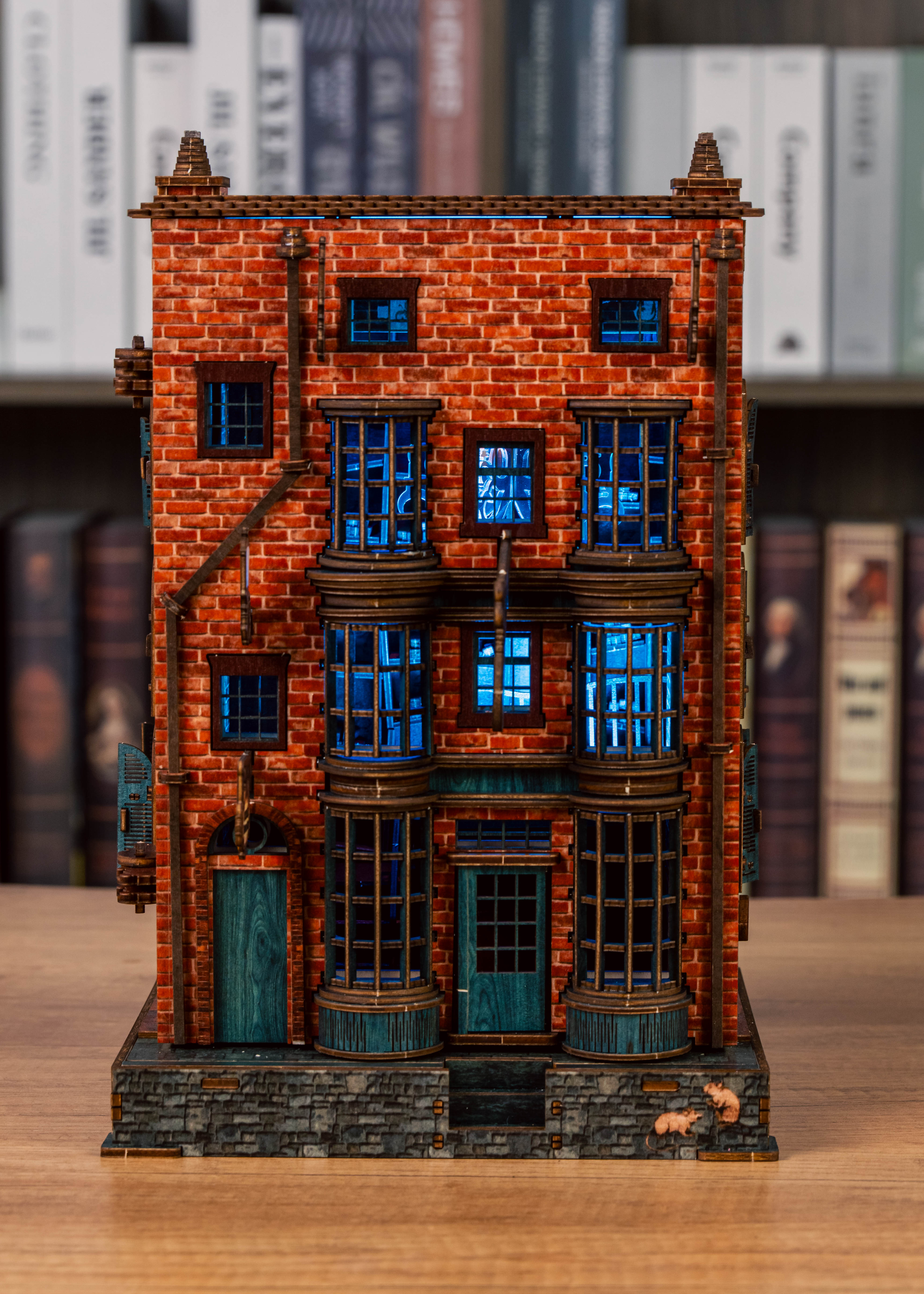 Combo Book Nook Harry Potter Halom (Ollivander + Hẻm Xéo + Nhà Ga 9¾)
