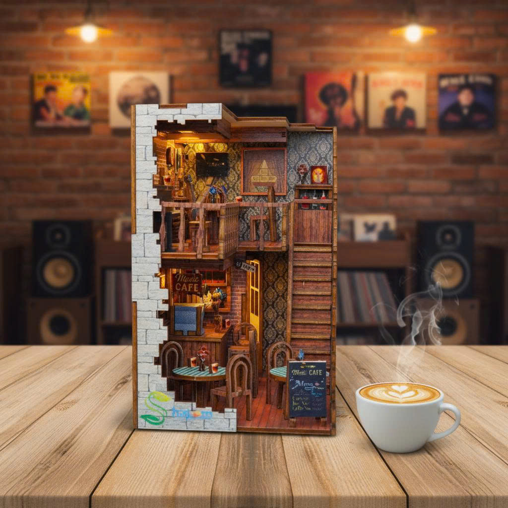 Mô hình Halom Coffee music DIY