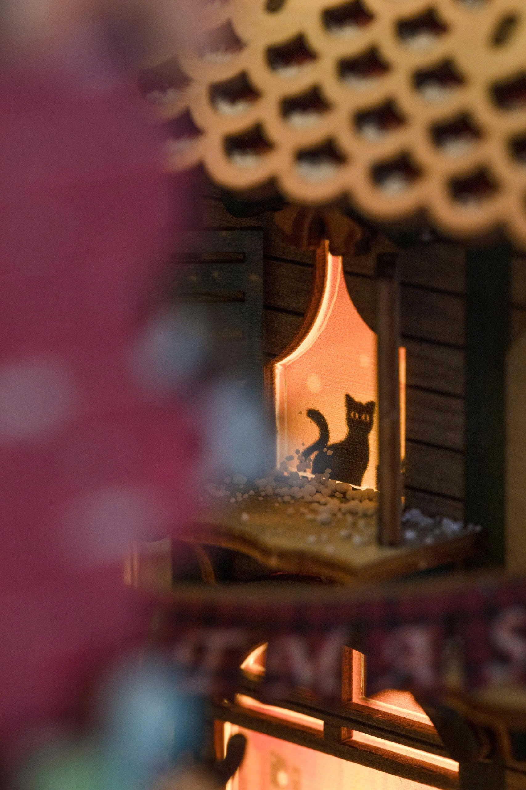 Mô hình Halom book nook Đêm Giáng Sinh