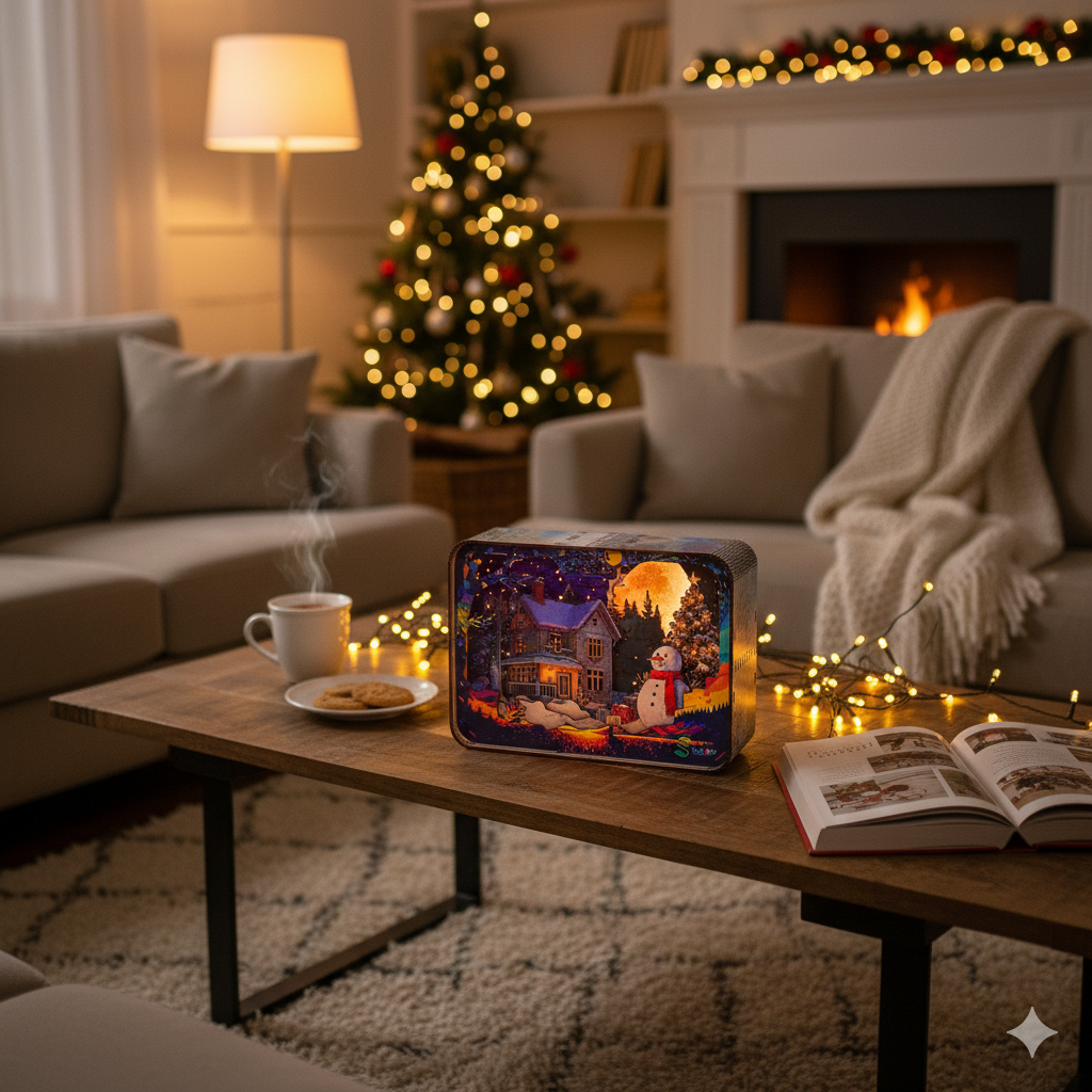 Halom đèn ngủ Noelight – Ánh Sáng Giáng Sinh Halom