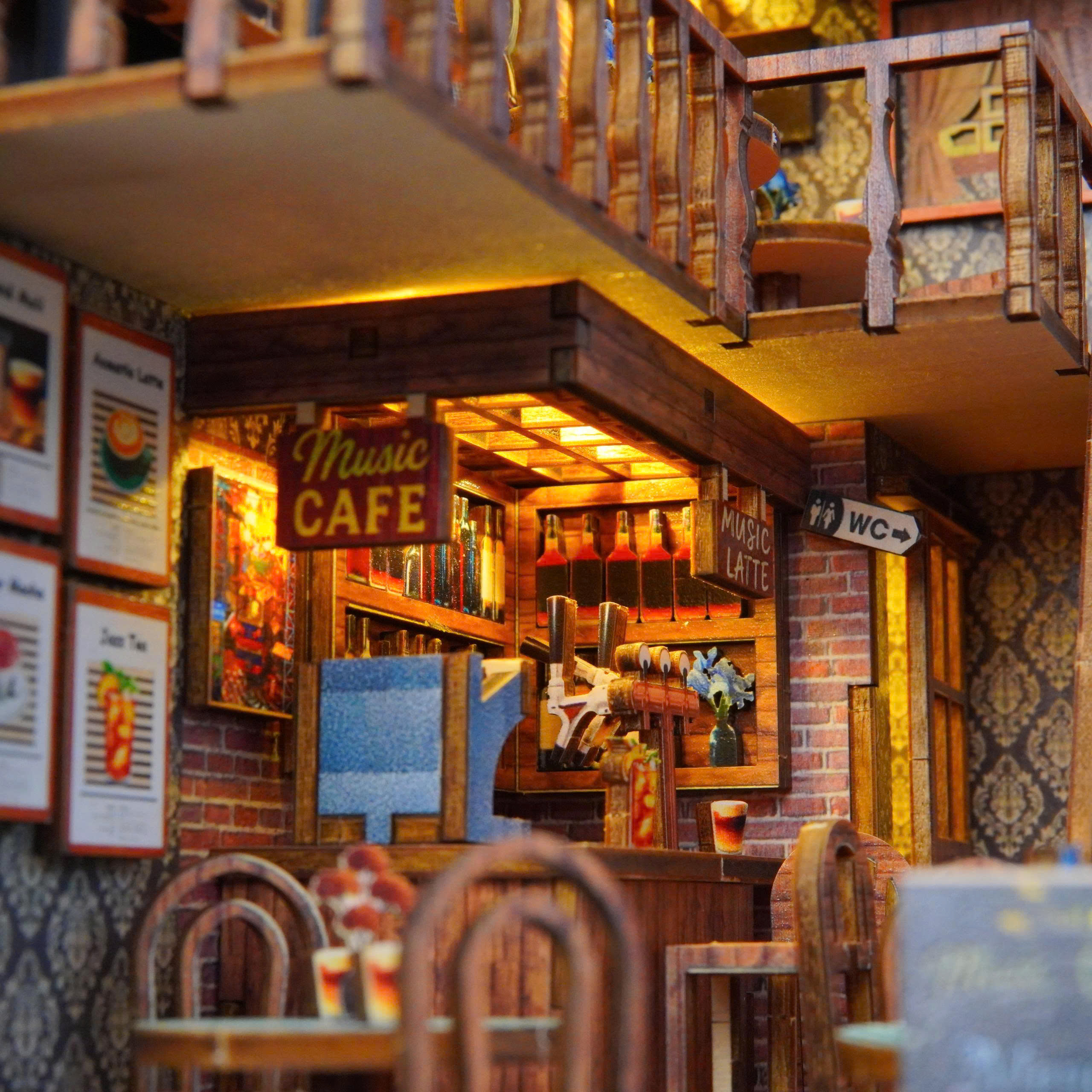 Mô hình Halom Coffee music DIY