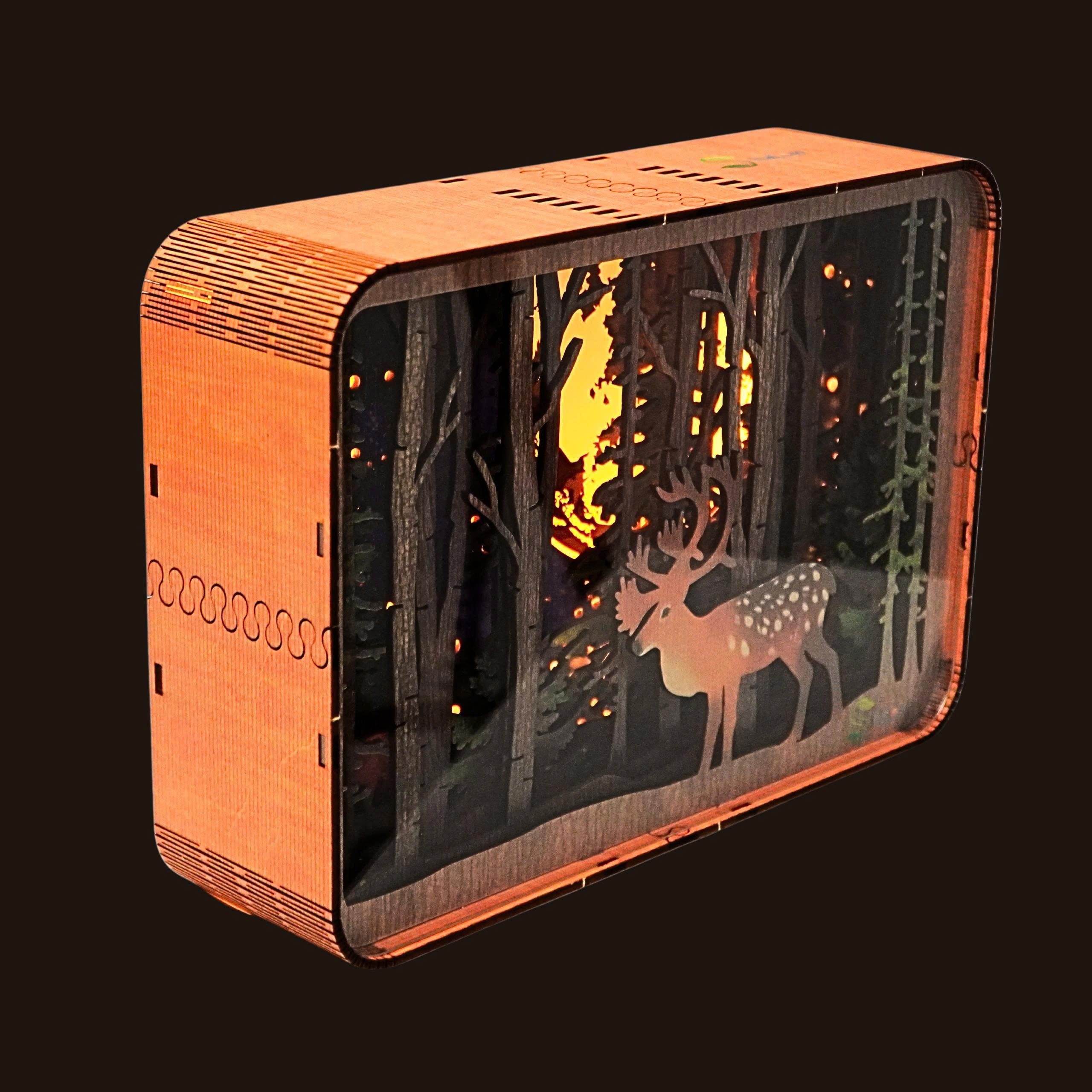 Mô hình Halom booknook Moonlit  Forest Rừng Trăng