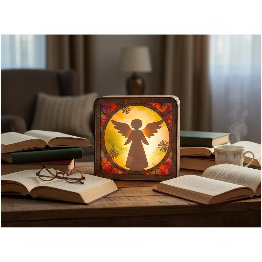 Halom đèn ngủ Shining Angel – Thiên thần ánh sáng