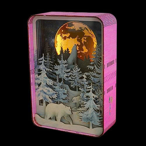 Halom booknook Snow Moon Trăng Tuyết