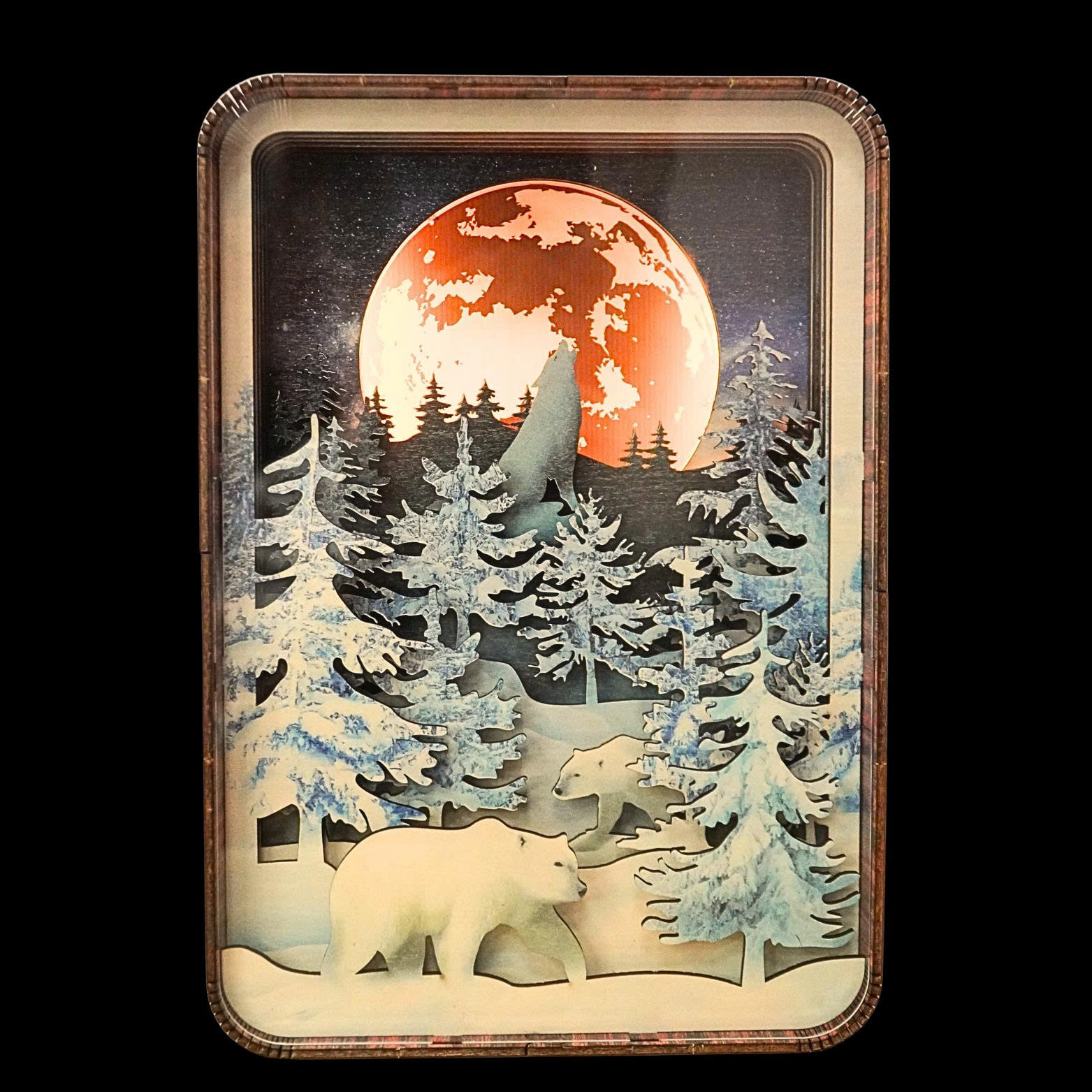 Halom booknook Snow Moon Trăng Tuyết
