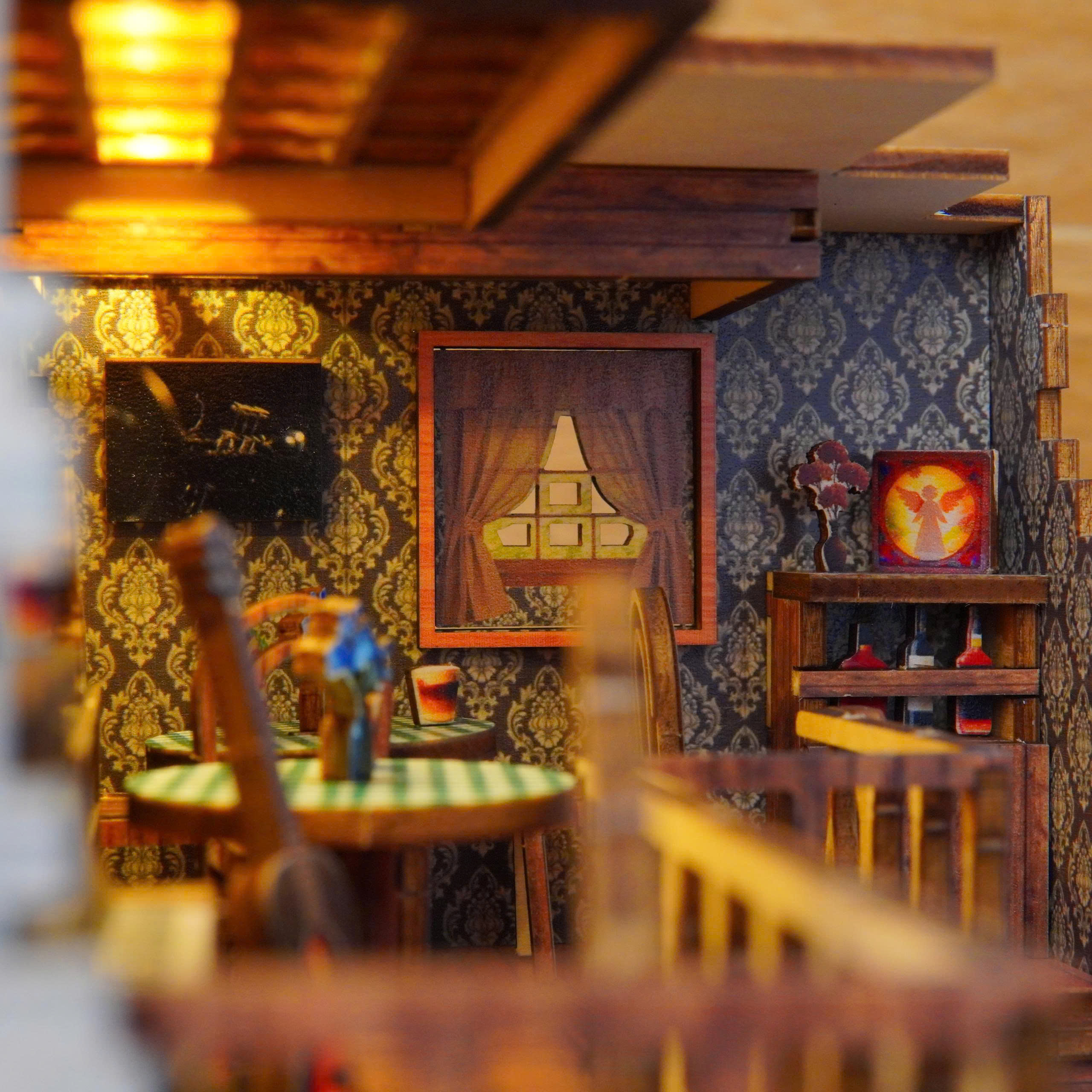 Mô hình Halom Coffee music DIY