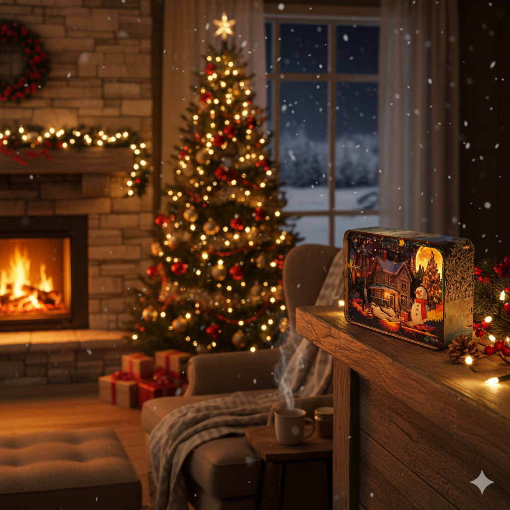 Halom đèn ngủ Noelight – Ánh Sáng Giáng Sinh Halom